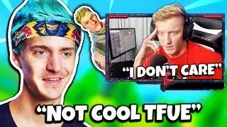 Ninja On Why Tfue using Default Skins is STUPID | Fortnite Daily Funny Moments Ep.220