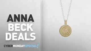 Cyber Monday Women's Jewelry By Anna Beck: Anna Beck Reversible Gold-Plated Sterling Silver Circle