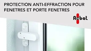 Verrou anti-effraction pour menuiserie PVC & Bois