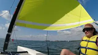 Sailing Biscayne Bay