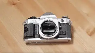 Ремонт скрипа затвора и медленного зеркала Canon | A-1 | AE-1 | Программа AE-1
