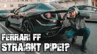 MY BEST FRIEND MODIFIED HER FERRARI FF EXHAUST!