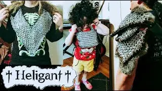 Viking/Medieval-DIY /// Atuendos Vikingos/Medievales con Anillas /// #heligant