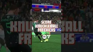 How to score knuckleball free kicks in FC 24! #fc24 #fifa #edit #brazilianphonk #easportsfc24