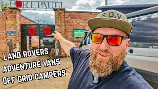 Summer off grid vehicle meet at fort Paul. 