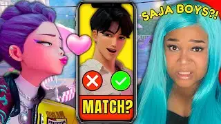Я помогаю Руми из KPOP DEMON HUNTERS найти любовь с SAJA BOYS | ROBLOX Одевайся, чтобы произвести...