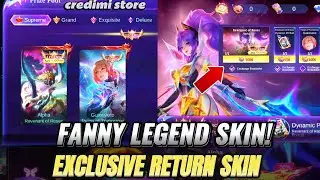 FANNY LEGEND SKIN EVENT || EXCLUSIVE RETURNING SKIN IN MLBB!!