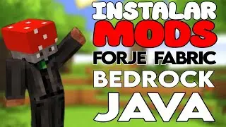 COMO INSTALAR MODS en MINECRAFT 2025 (Forge, Fabric, Bedrock, Java)