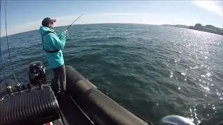P&ecirc;che au Tenya Bretagne. Premi&egrave;re d&eacute;rive de la journ&eacute;e.