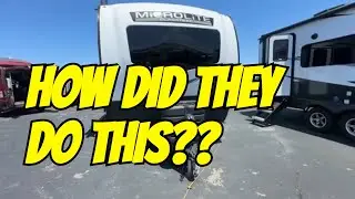 The ABSOLUTE SMALLEST travel trailer w/ two bedrooms