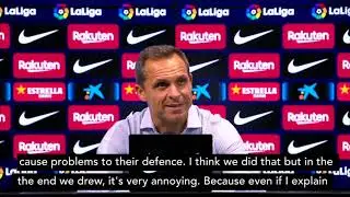 La Liga| &lsquo;A sour feeling&rsquo; - interim boss Barjuan as Barcelona woes continue after 1-1 draw vs Alaves