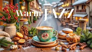 Positive Warm Jazz 🌿 Gentle Bossa Nova Coffee Ambience for Peaceful Focus and Happy Mood