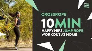 10 Minute Happy Hips Jump Rope Workout from Crossrope