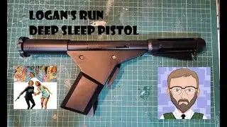 Logan's Run Deep Sleep Flame Pistol
