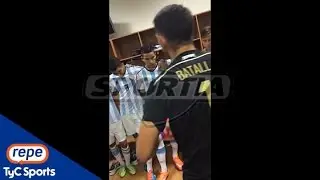 La emotiva arenga de Augusto Batalla antes de la final con Uruguay en el Sudamericano Sub 20