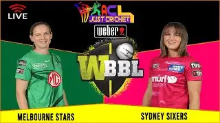 🔴Live Cricket Stream | MSW VS SSW LIVE Match 8, Womens Big Bash League Live