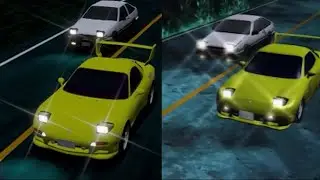 Initial D vs our Remake Comparison
