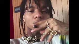 Swae Lee Making Beats In Shanghai Overlooking The City