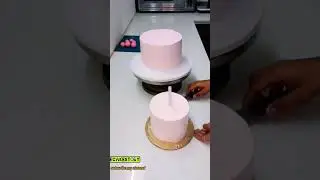 How to set two'tier cake #youtubeshorts #Shorts 🙏🙏 #youtube