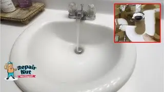 How to Fix a Slow Drain in your Bathroom Sink. Easy DIY. Clean out your Drain! No Special Tools.