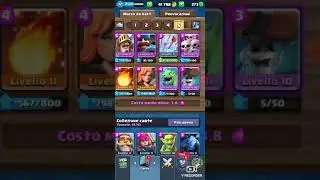 Mazzo casuale con vittoria clash royale