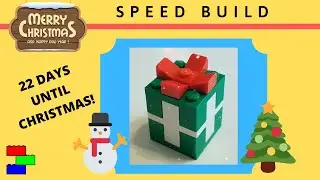 Christmas Build Up LEGO Present | 40222 | Speed Build