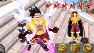 6 STAR EX LUFFY GAMEPLAY LEAGUE BATTLE ONE PIECE BOUNTY RUSH OPBR