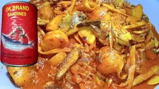 Potato with Bamboo Shoot and Tin Fish Recipe | Simple Naga Dish Recipe | Ppnagavlog