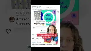 Birth control pills on AMAZON?! 😱🥳 #obgyn #shorts #birthcontrol #womenshistorymonth