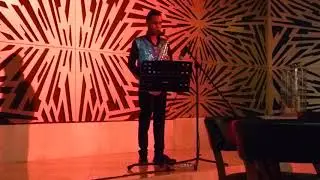 Local Saxophonist in Punta Cana , Dom Republic - The Final Countdown - 05/2019
