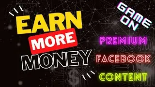 How To Work On Premium Content On Facebook | Premium Content Creation and Editing | Premium Content
