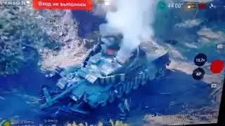 Leopard 1A5 - destroyed