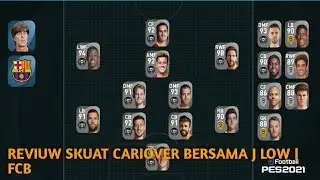 RIVIEW SKUAT CERIOVER BERSAMA J LOW FORMASI 4-2-3-1 | FULL FCB