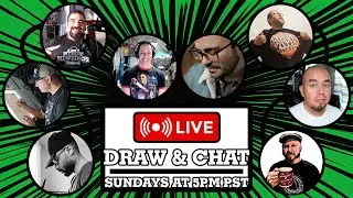 Sunday LIVE Draw n Chat with Friends 1/25/26 📱