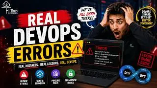 Top 5 Real DevOps Errors with Fix Commands 🔥 | Jenkins Docker Kubernetes Troubleshooting