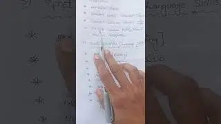 D.El.Ed First year paper 6 (Children's inner strengths and abilities)