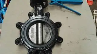 handle Lever lug butterfly valve 8