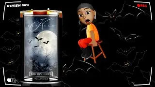 Kringle Candle Review: Witching Hour | 2 Wick 22 oz Tumbler (2022 Halloween Collection)