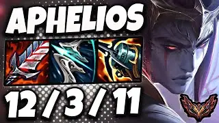 Aphelios vs Kaisa [ ADC ] Lol Korea Grandmaster Patch 13.24 ✅