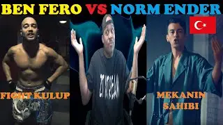 NORM ENDER MEKANIN SAHIBI VS BEN FERO FIGHT KULUP - TURKISH RAP Reaction! 🔥🇹🇷