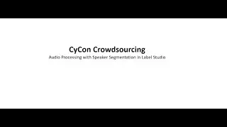 Speaker Segmentation