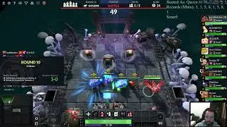 6 Warriors 4 Gods with DOOM T3 on Smurf! 18.11.2022 Dota Auto Chess