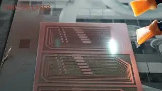 PCB circuit board marking #PCBcircuitboardmarking#laserengravePCB#CopperlaserremovingPCB