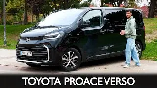 FIT THE WHOLE FAMILY 👨&zwj;👩&zwj;👧&zwj;👦 TOYOTA PROACE VERSO 2025 / Review in Spanish