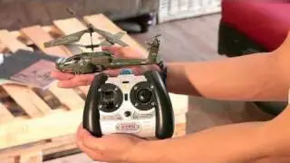 Helipal.com - Syma S109G Apache Micro Helicopter Test Flight 01
