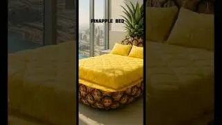 ASMR PINEAPPLE BED 🔥#shorts #viral #shortvideo #youtubeshorts