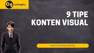 9 tipe konten visual untuk konten sosmed anda | cumangitu