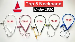 Top 5 Best Neckband Under 1500 in 2024 🔥