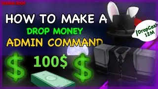 How to make a Drop Money Admin Command in Roblox Studio!
