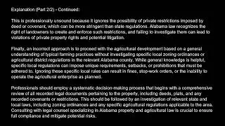 Alabama Agricultural Law Exam Free Practice Test And Answers Updated